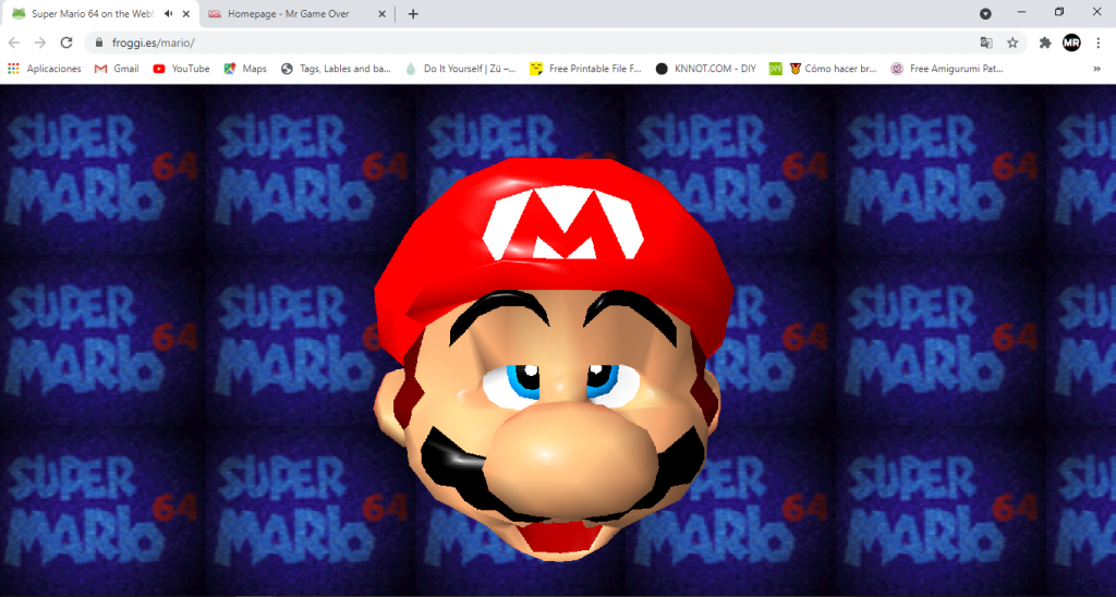 Super Mario 64,browser,navegador,gratis